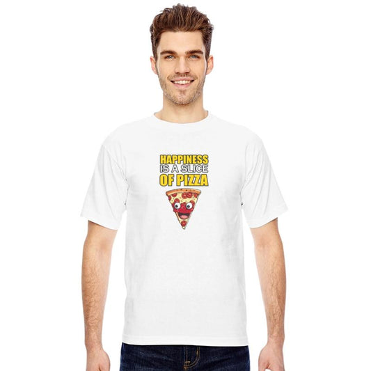 HAPPINESS IS A SLICE OF PIZZA TSHIRT SHIRT