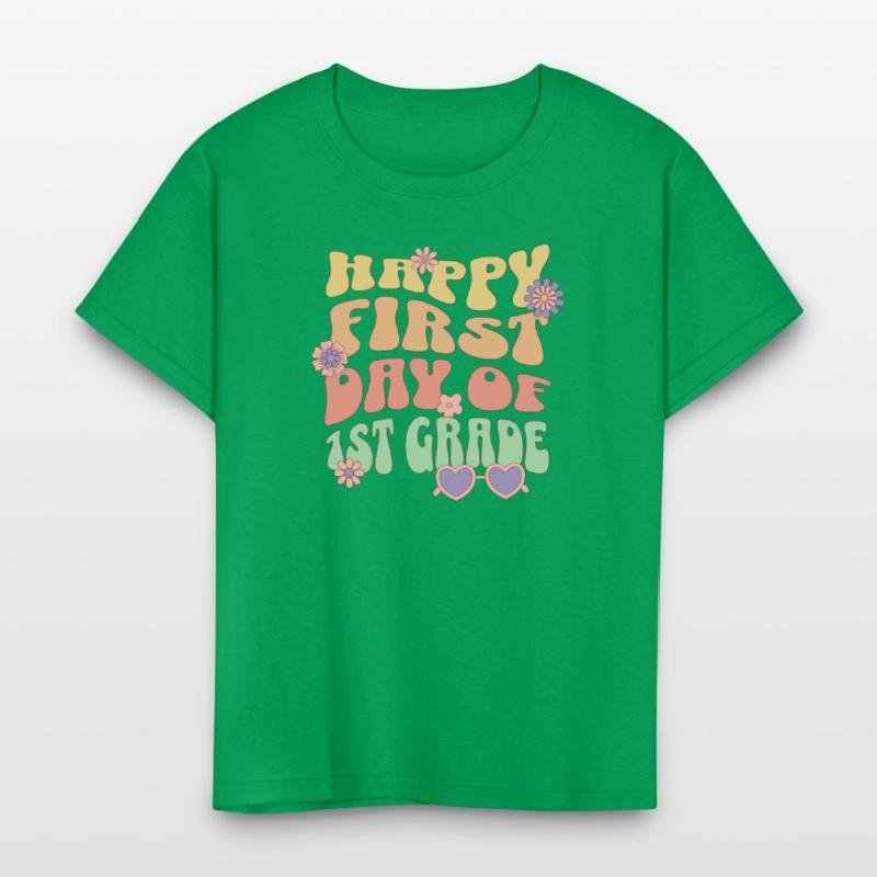 Happy First Day Of 1st Grade | Groovy Design