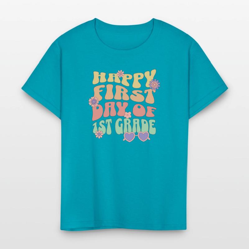 Happy First Day Of 1st Grade | Groovy Design