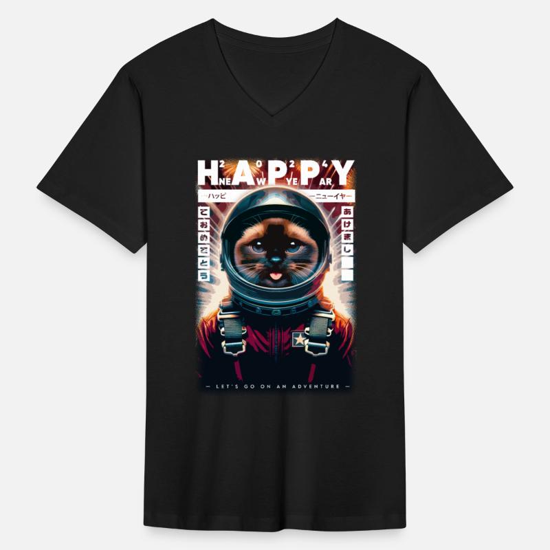 HAPPY NEW YEAR 2024 ! - Lets go space cat