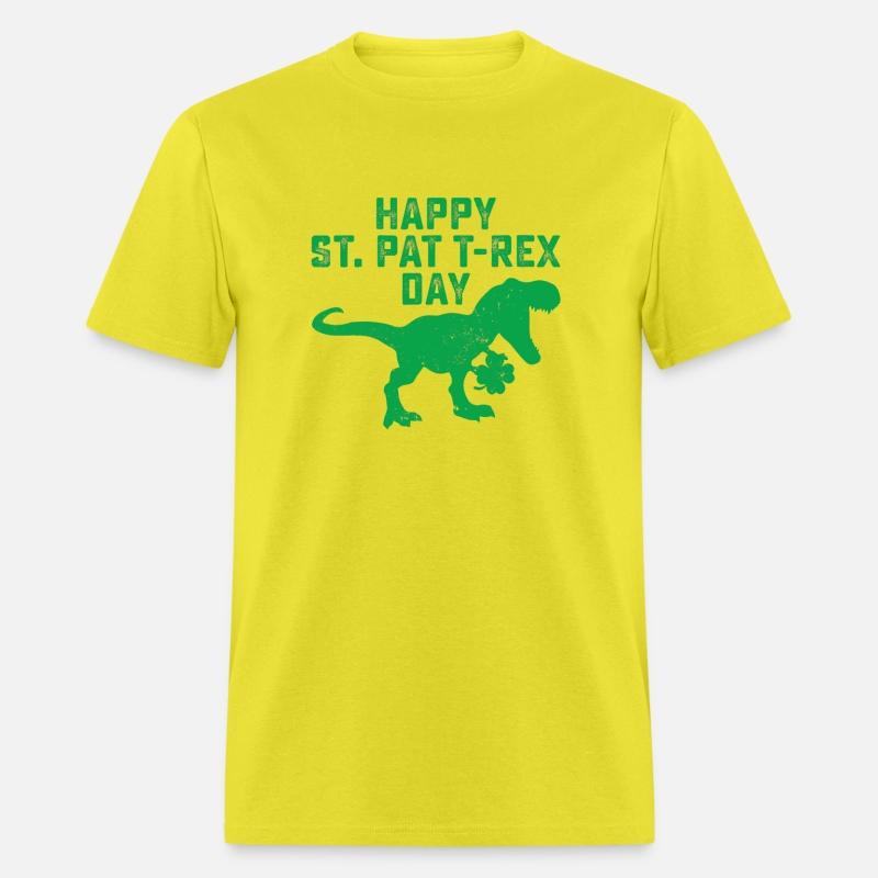 Happy St Pat Trex Day Dino St Patricks Day