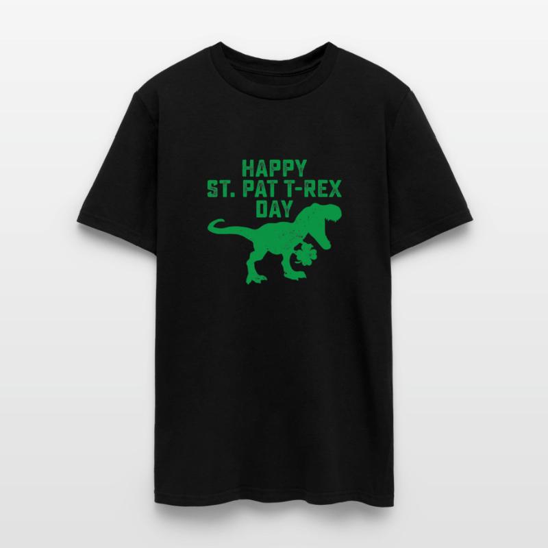 Happy St Pat Trex Day Dino St Patricks Day