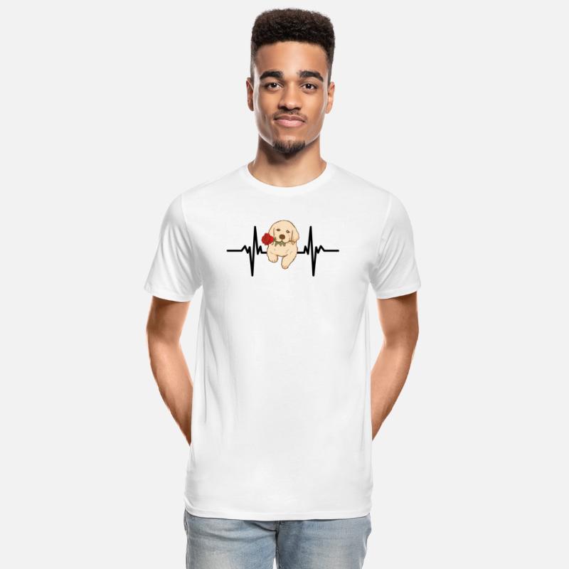 Heart Beat Of Golden Retriever That Fall In Love.