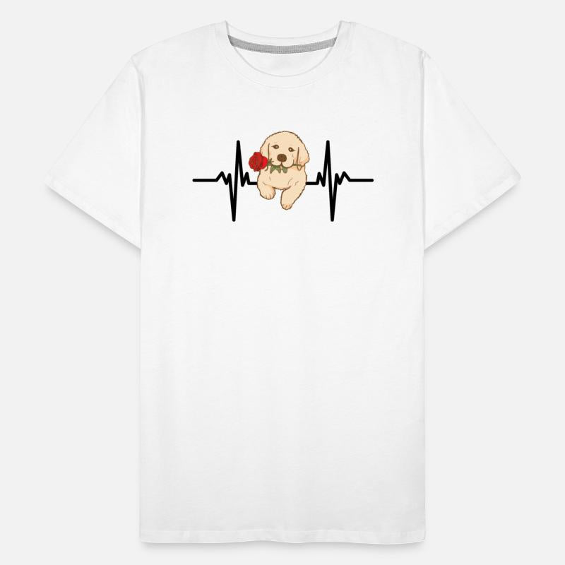 Heart Beat Of Golden Retriever That Fall In Love.