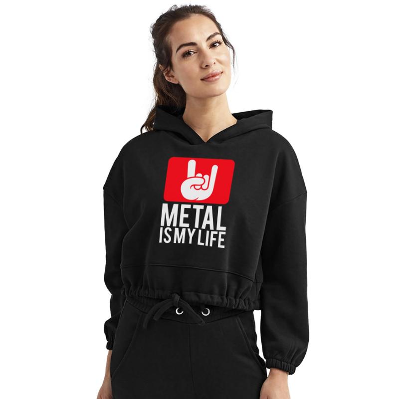 Heavy Metal Is My Life Hard Rock Music Text Quote