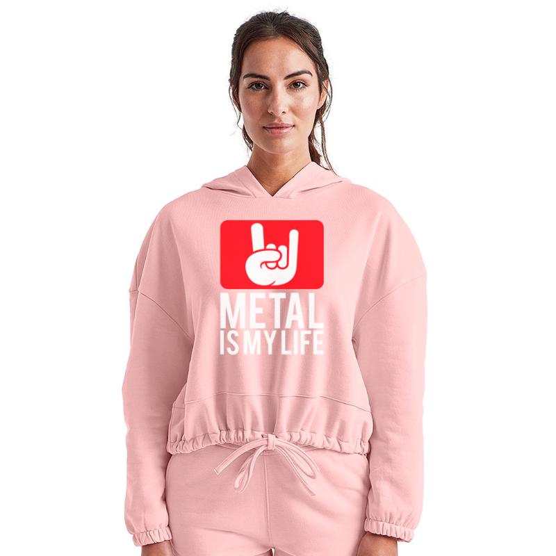 Heavy Metal Is My Life Hard Rock Music Text Quote