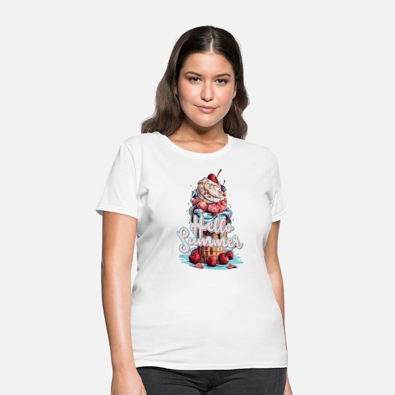 Hello Summer Ice Cream Ice Cream Parlor