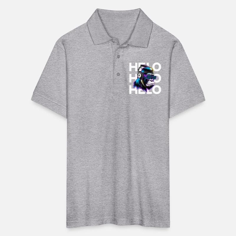 "Hello with gorillas"