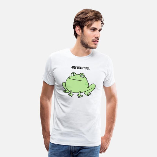 Hey Beautiful Funny Frog Prince Art