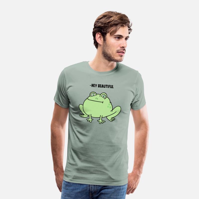 Hey Beautiful Funny Frog Prince Art
