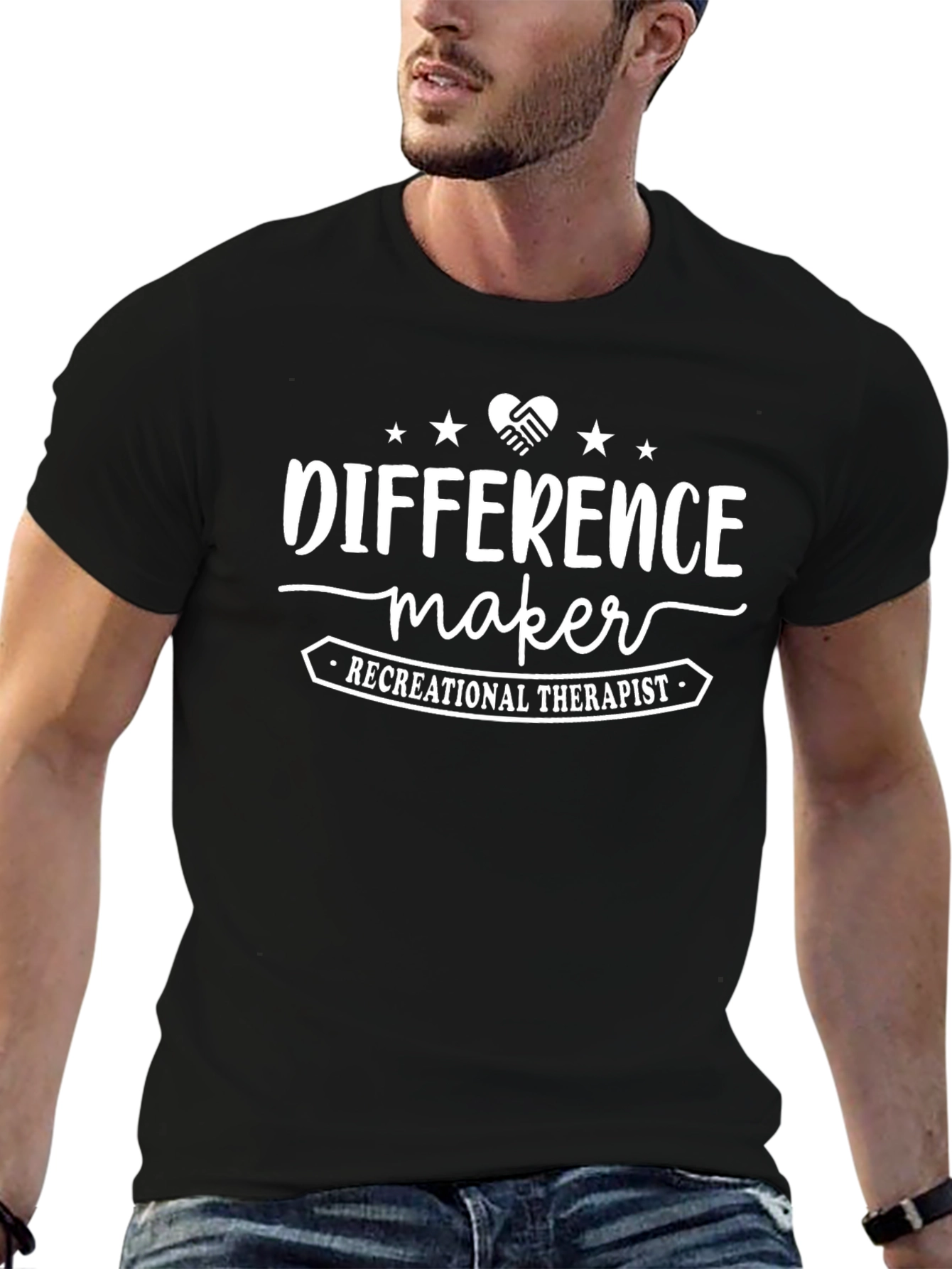 Difference Maker Recreational Therapist Graphic Tee
