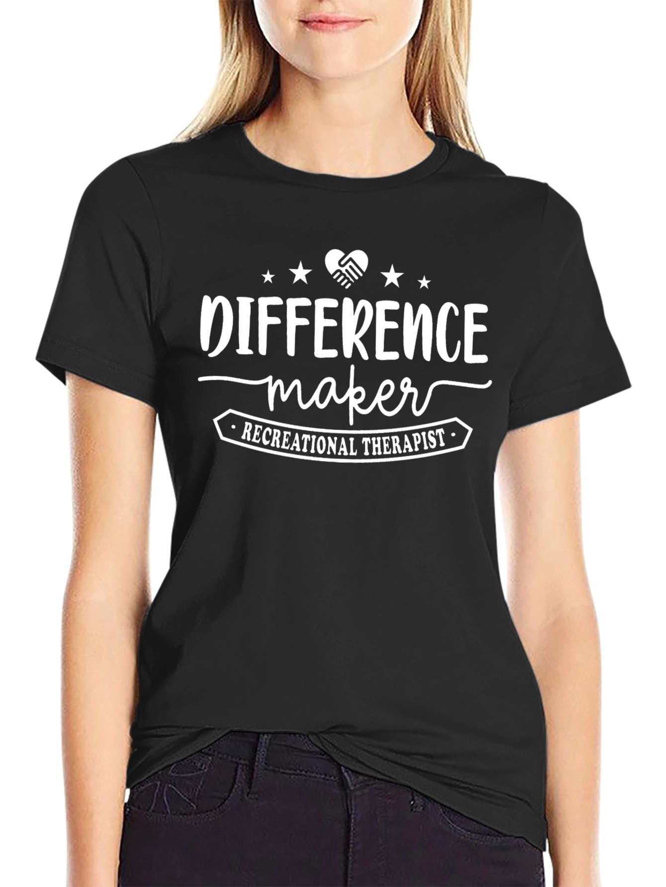 Difference Maker Recreational Therapist Graphic Tee