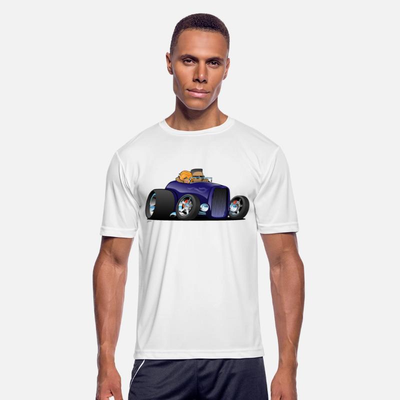 Highboy hot rod deep purple roadster