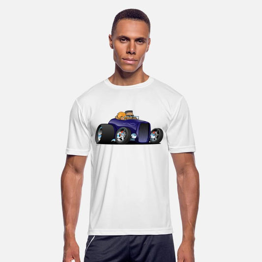 Highboy hot rod deep purple roadster