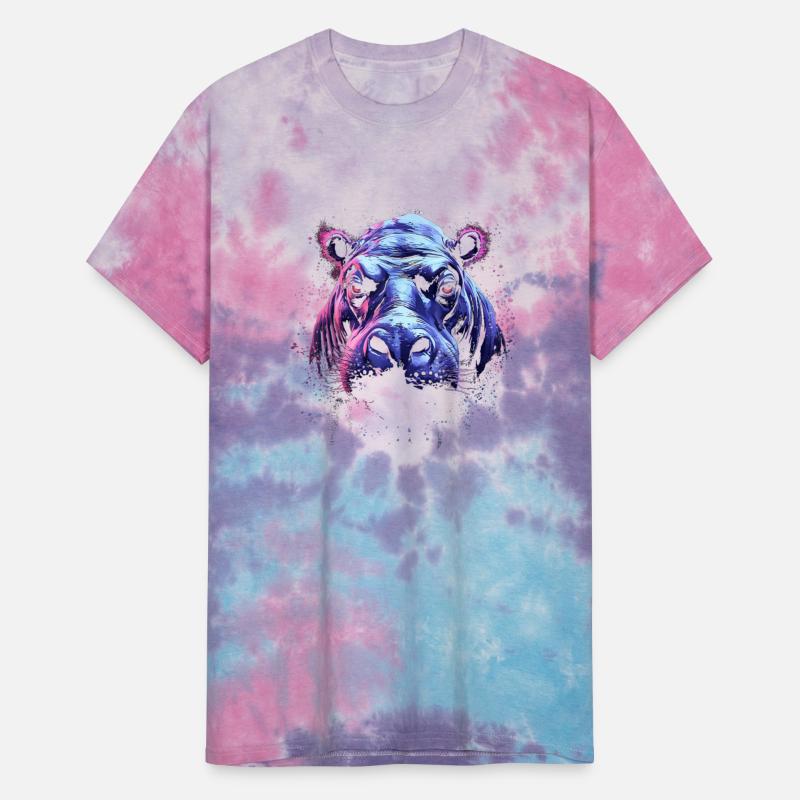 Hippo Animal Motif Artwork