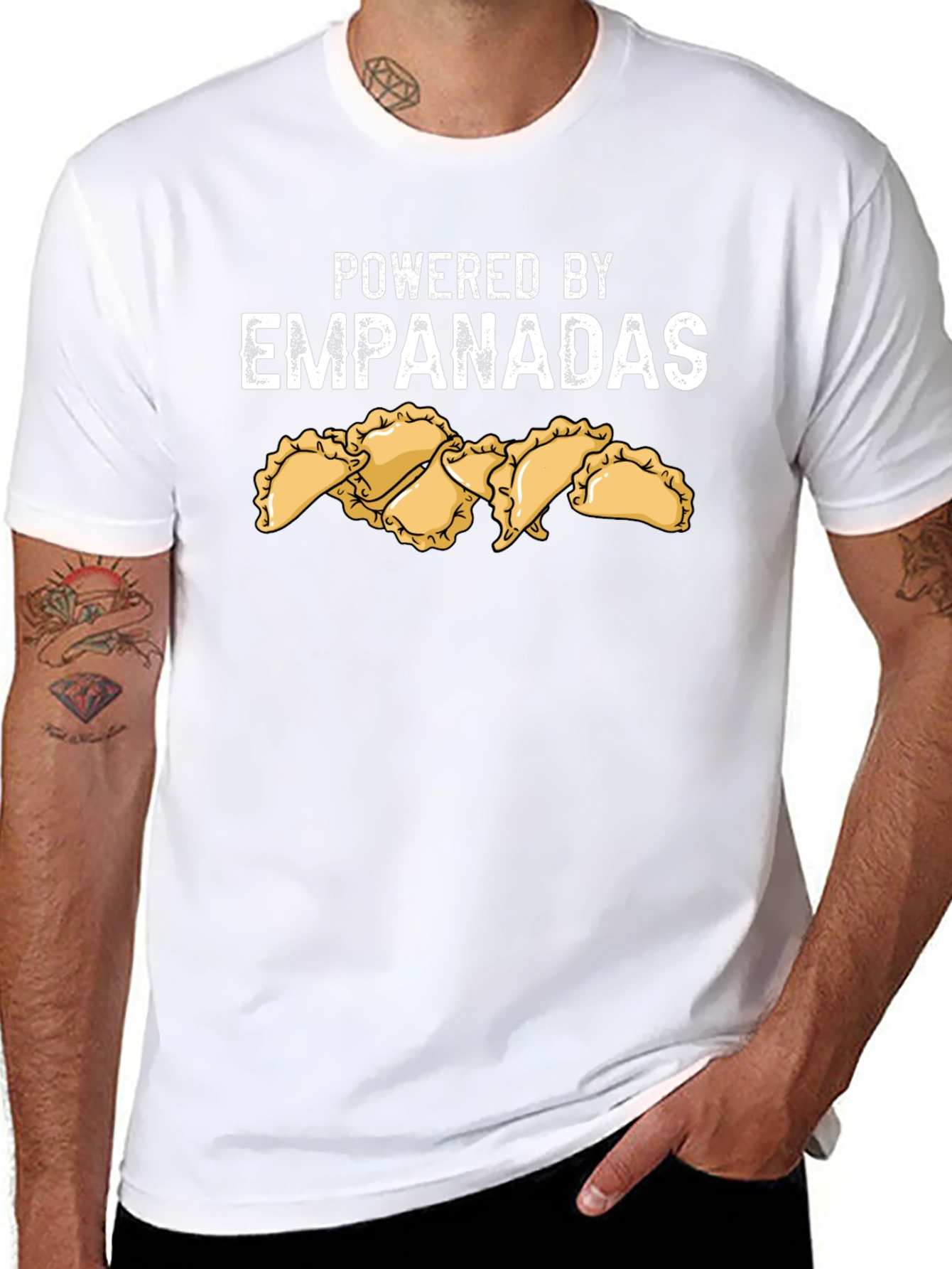 Powered By Empanadas Funny T-Shirt