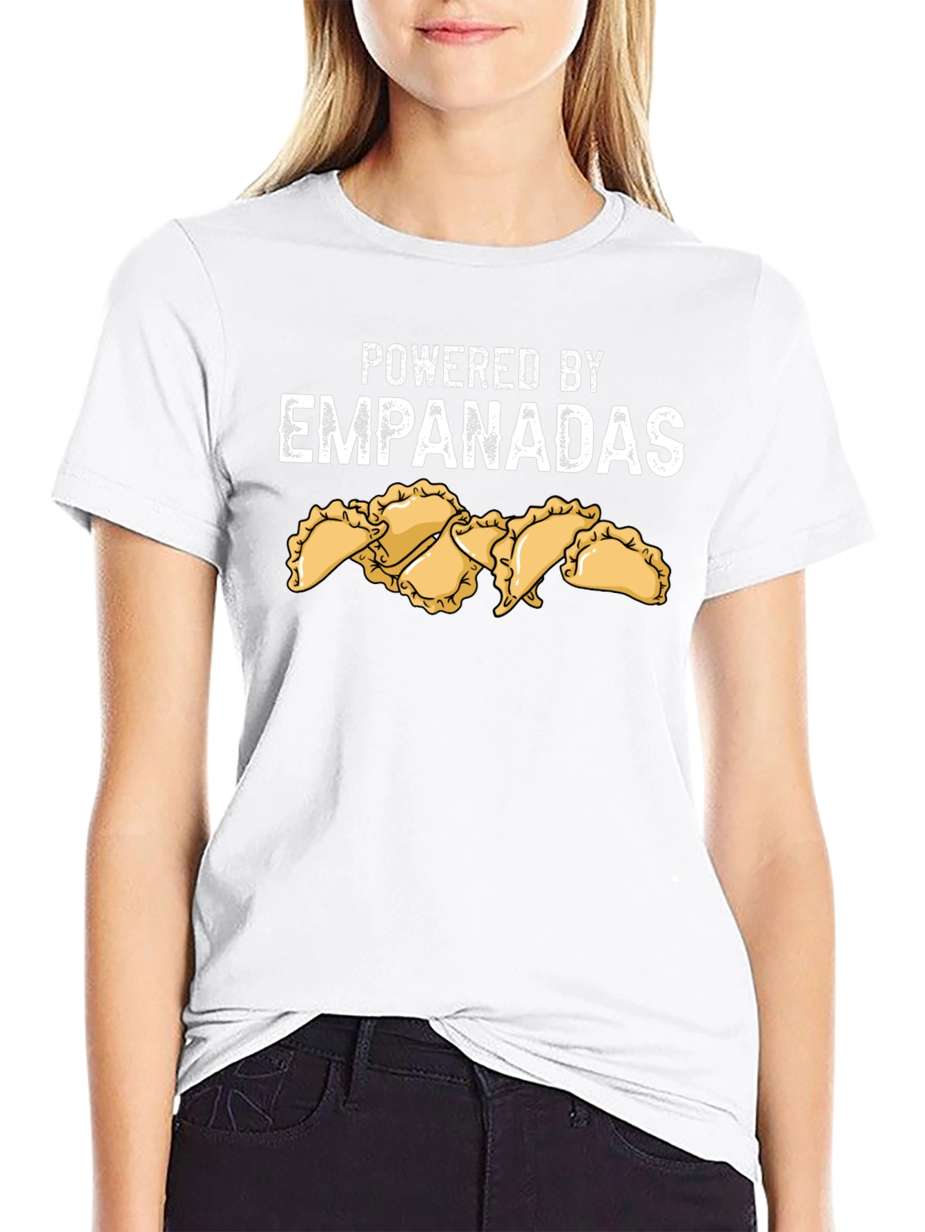 Powered By Empanadas Funny T-Shirt