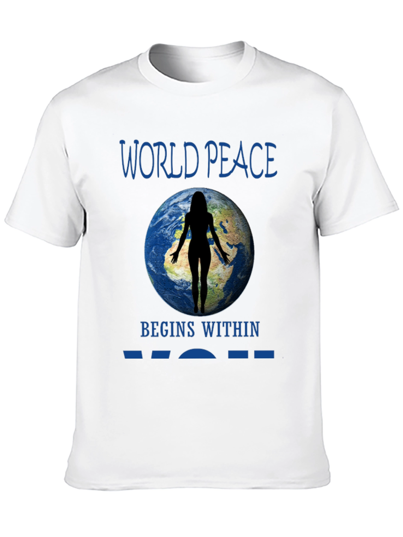 World Peace Begins Within Graphic Tee