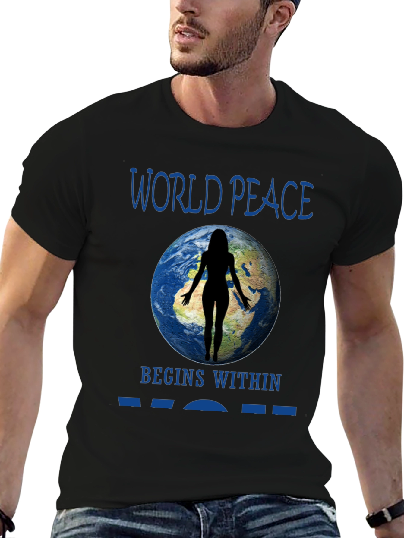 World Peace Begins Within Graphic Tee