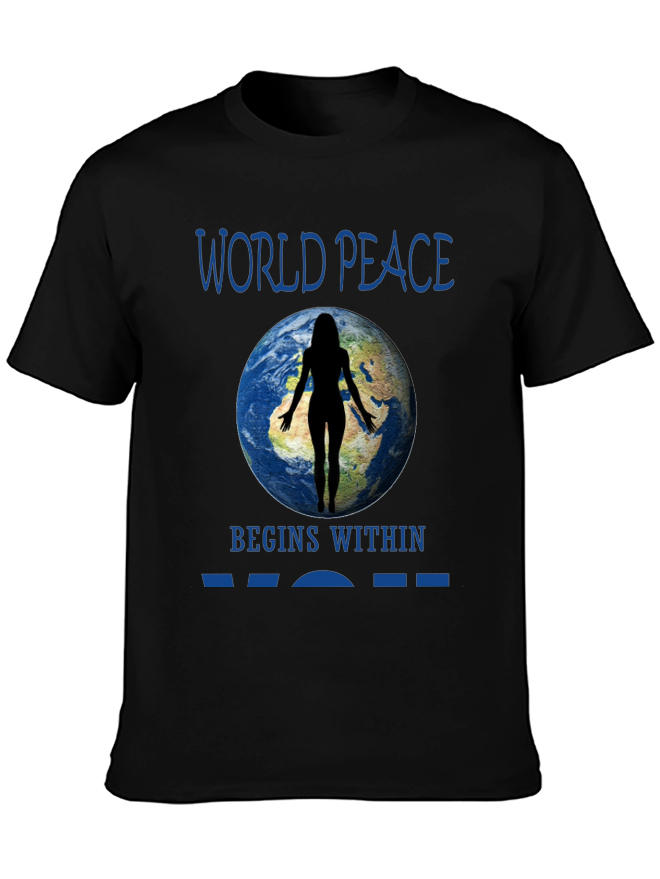 World Peace Begins Within Graphic Tee