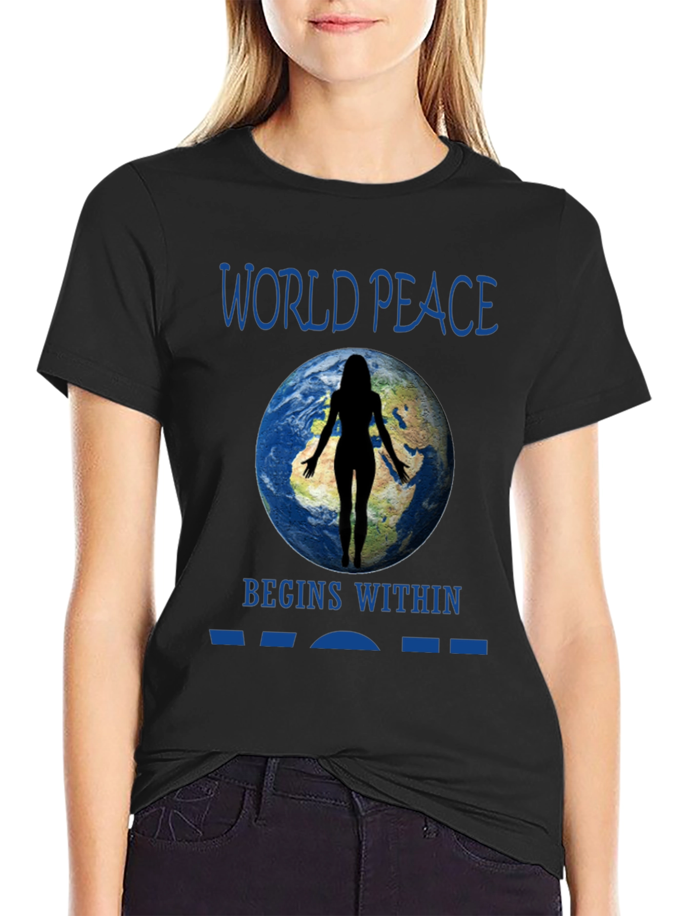 World Peace Begins Within Graphic Tee
