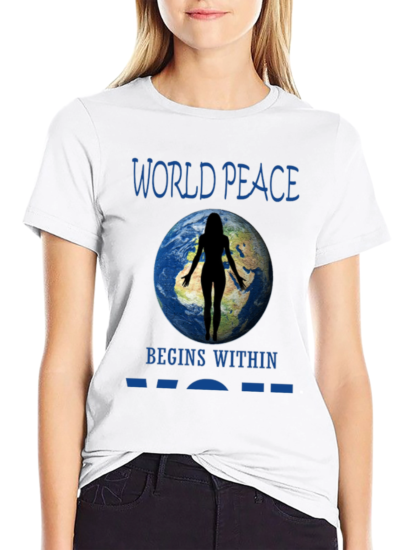 World Peace Begins Within Graphic Tee