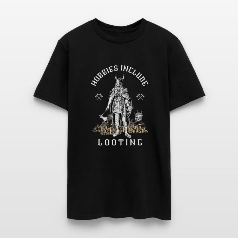 Hobbies Include Looting – Viking Raider RPG Meme