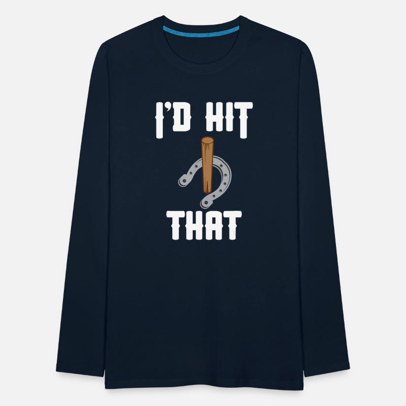 horseshoes ringer id hit that funny pitching team