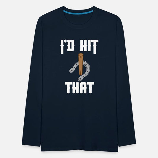 horseshoes ringer id hit that funny pitching team