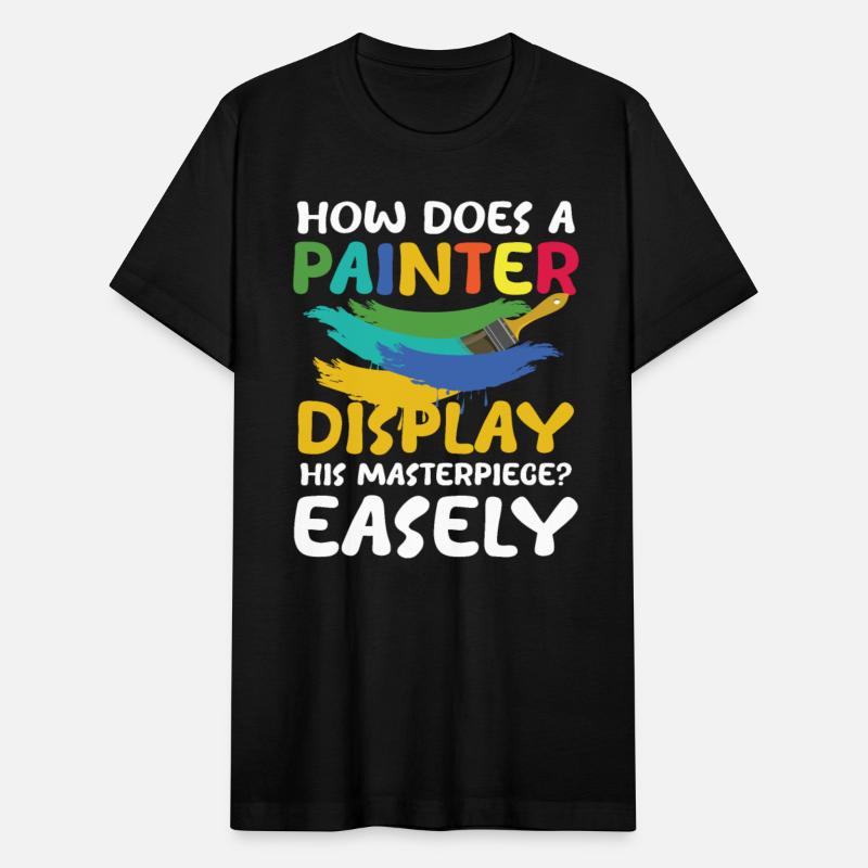 How Does A Painter Display His Masterpiece Easely