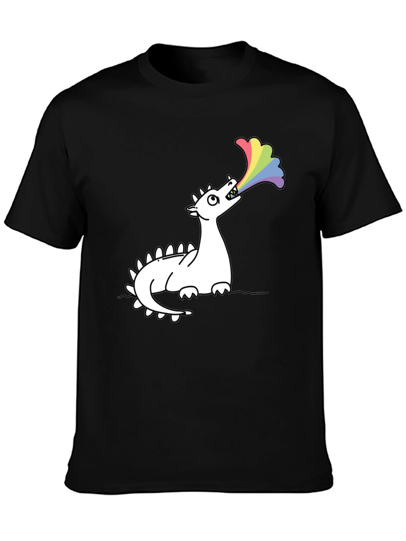 Dragon Rainbow Breath Graphic Tee