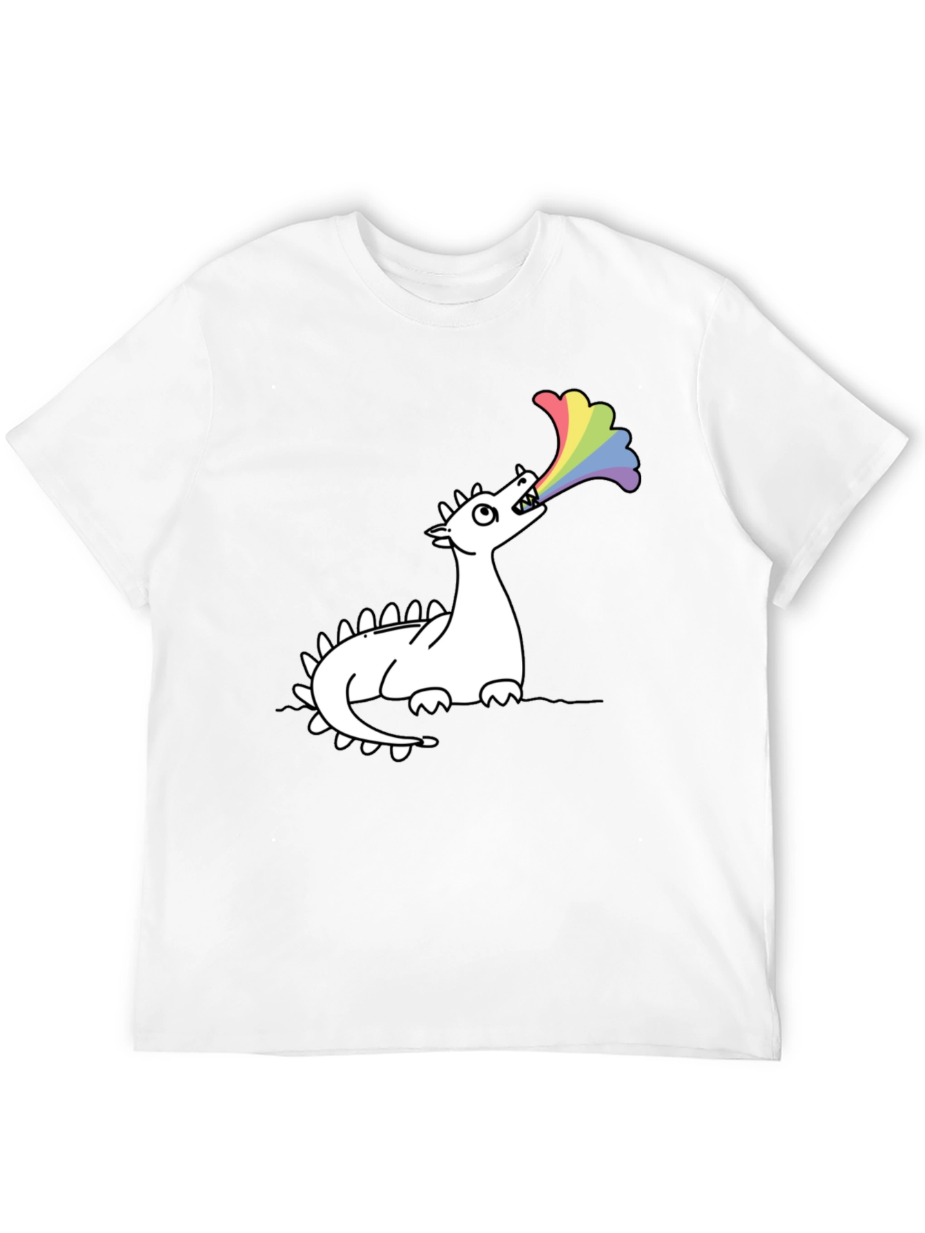 Dragon Rainbow Breath Graphic Tee