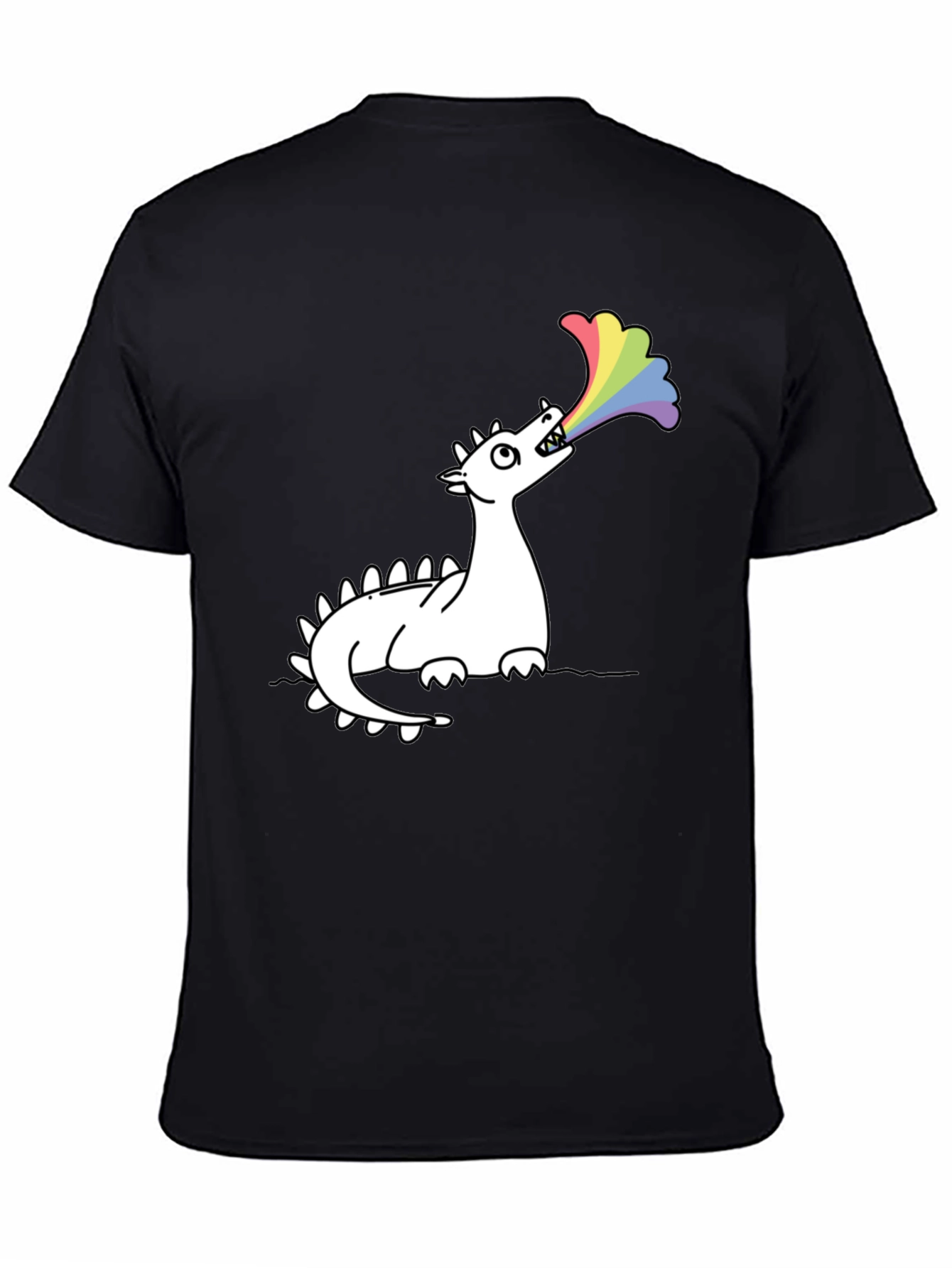 Dragon Rainbow Breath Graphic Tee