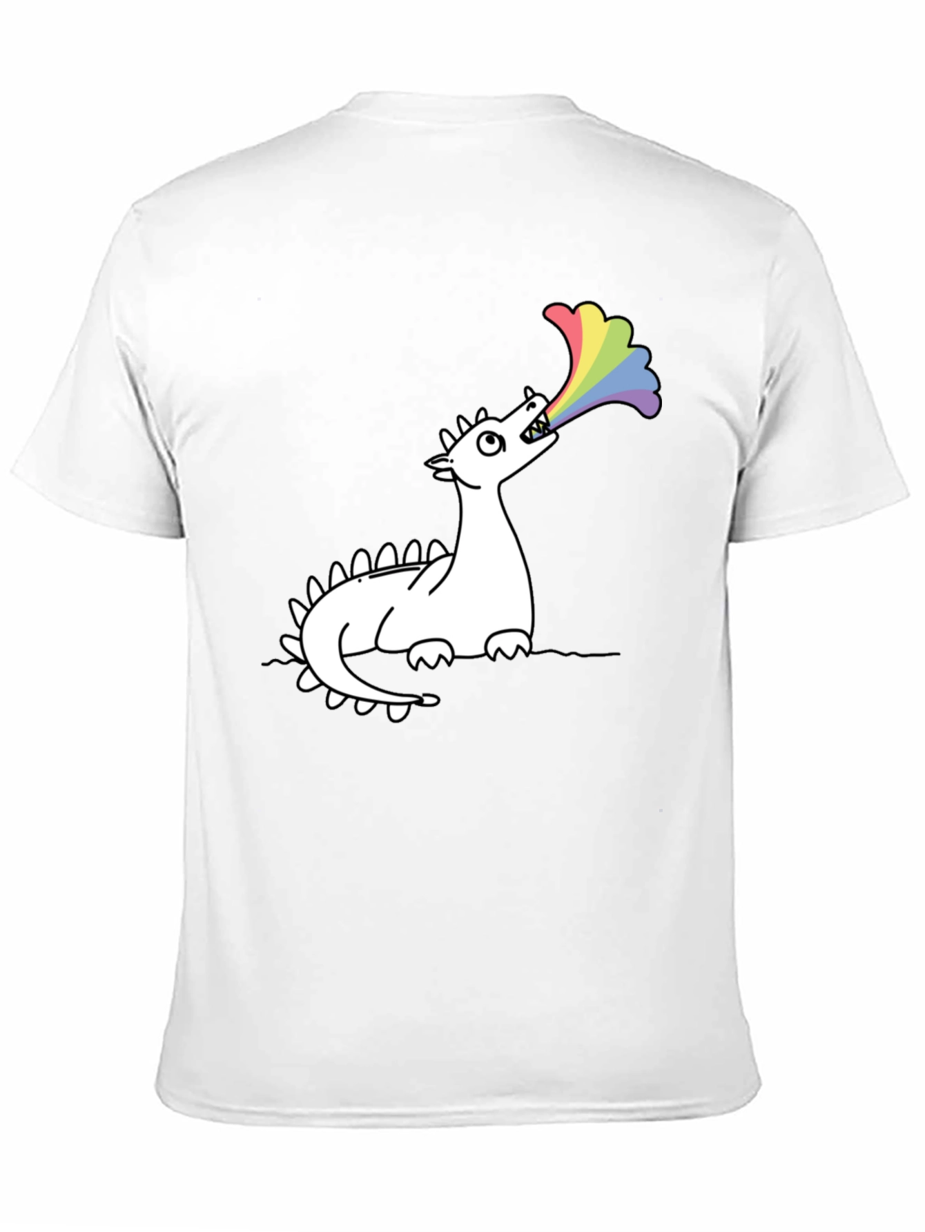 Dragon Rainbow Breath Graphic Tee