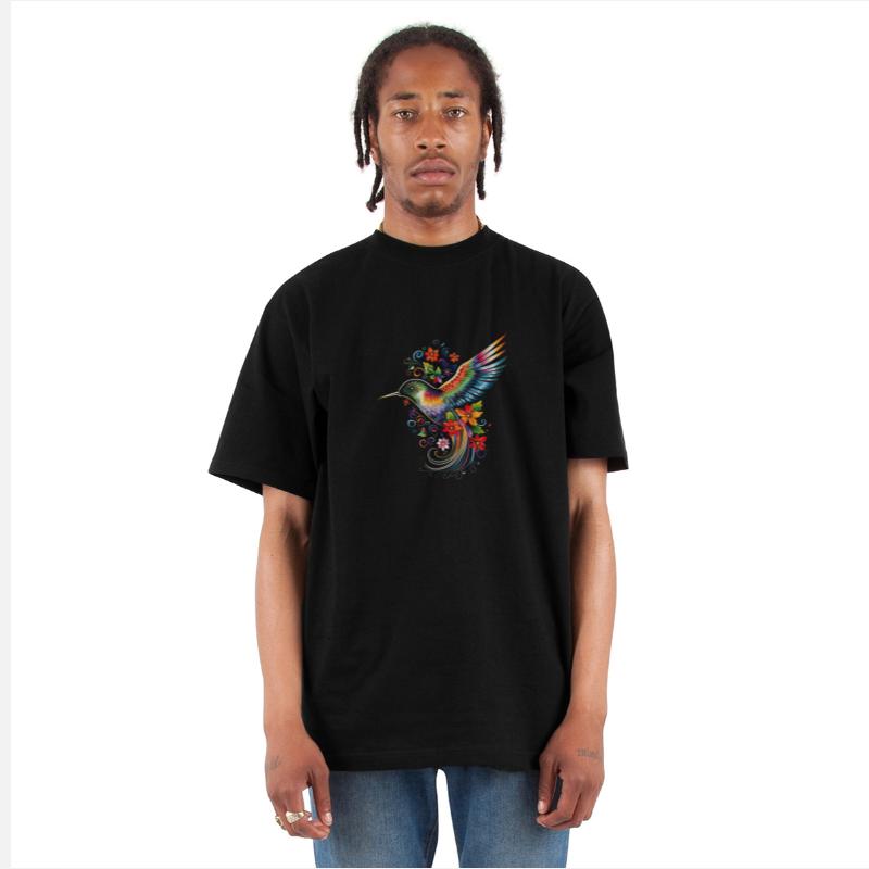 Hummingbird Flowers Colorful Hummindgbird