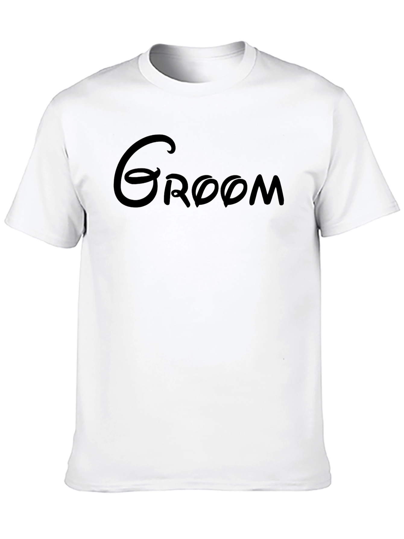 Groom Black T-Shirt - Wedding Day Apparel