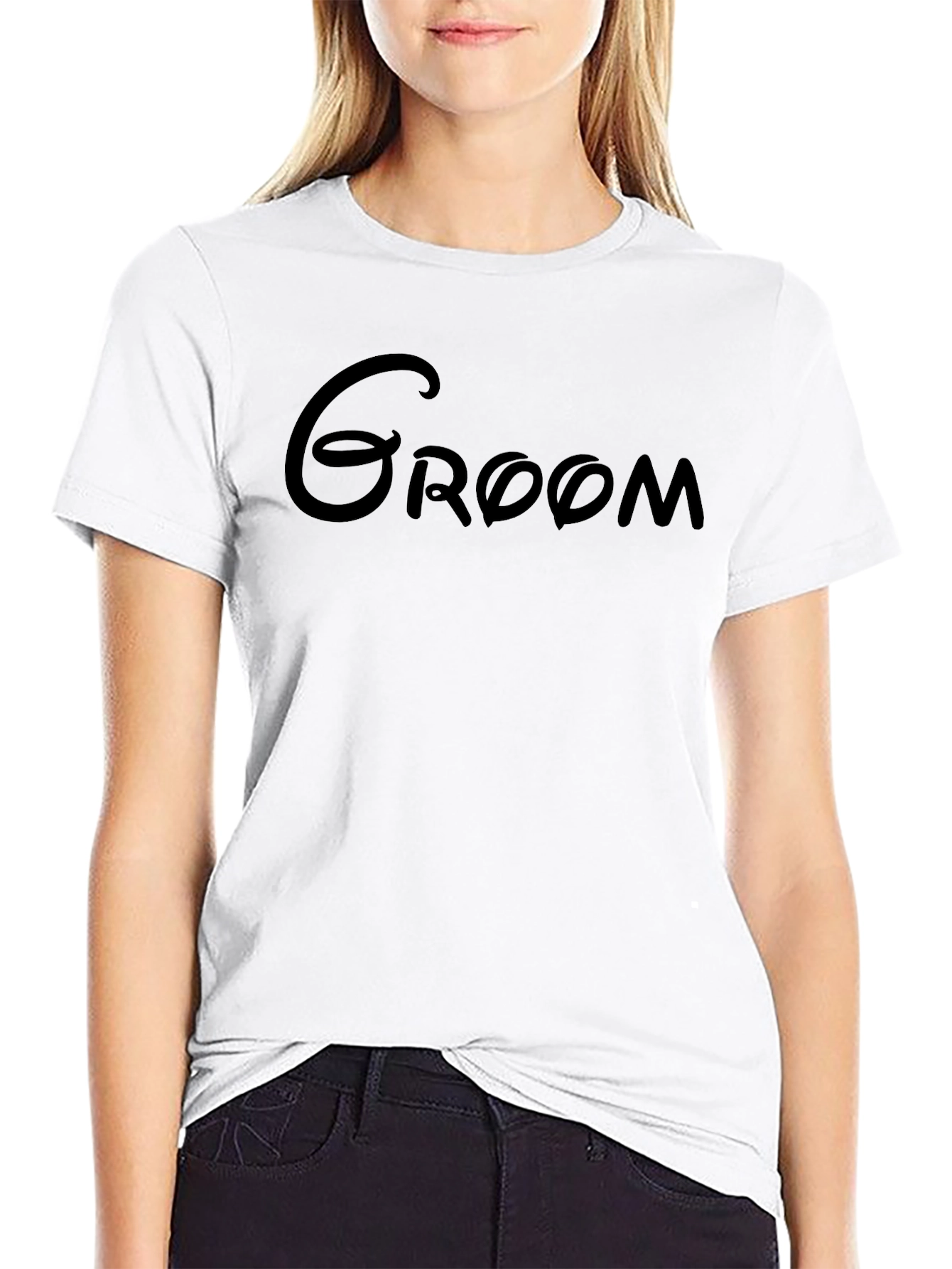 Groom Black T-Shirt - Wedding Day Apparel