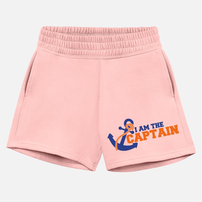 I Am The Captain Anchor Crew Saying Text Quote Fun