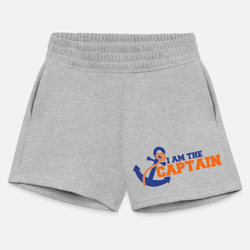 I Am The Captain Anchor Crew Saying Text Quote Fun