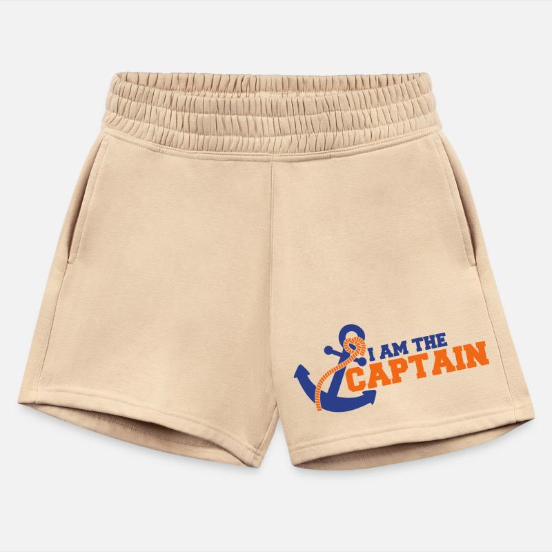 I Am The Captain Anchor Crew Saying Text Quote Fun