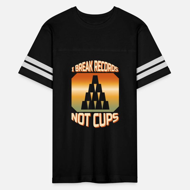 I Break Records Not Cups Cup Stacking
