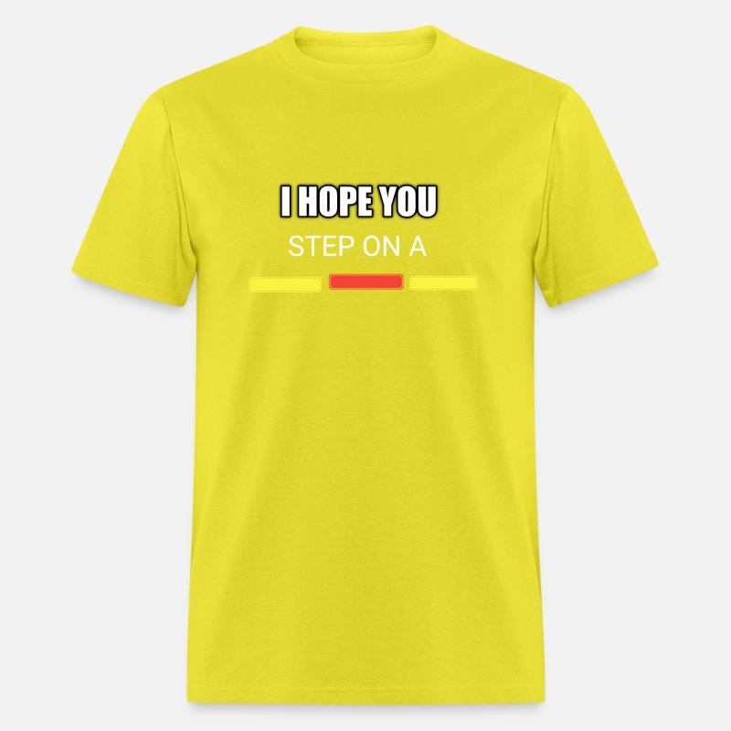 I hope you step on a