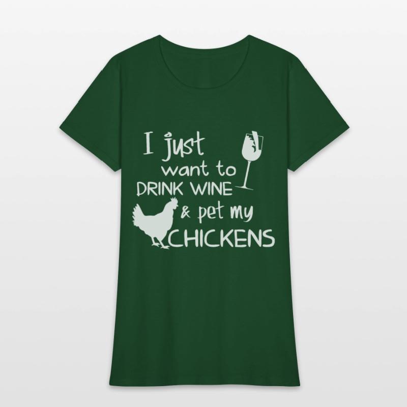 I just want to drink wine and pet my chicken wine