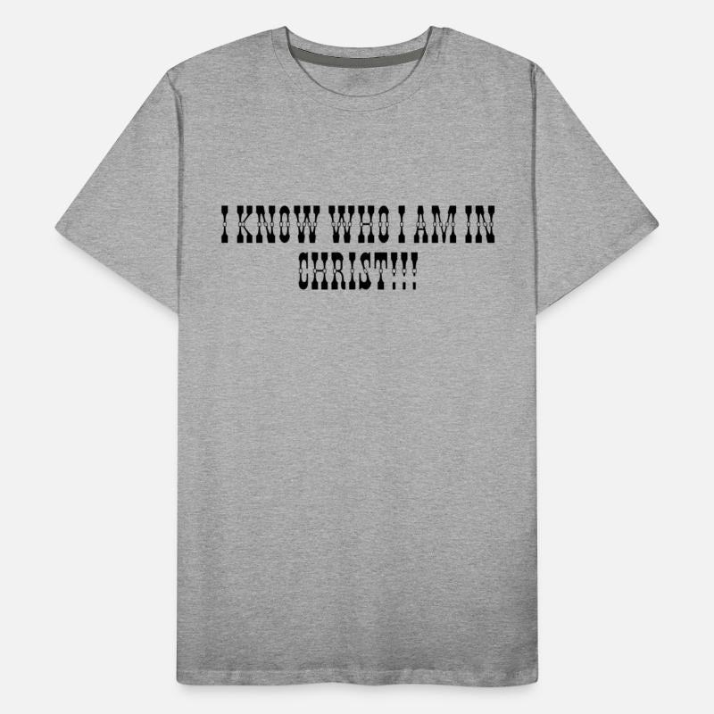 I know who I am in Christ