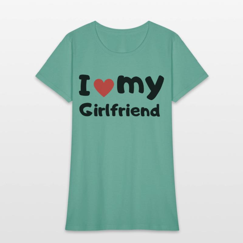 I Love My Girlfriend Tee: Affection, Devotion, Rom