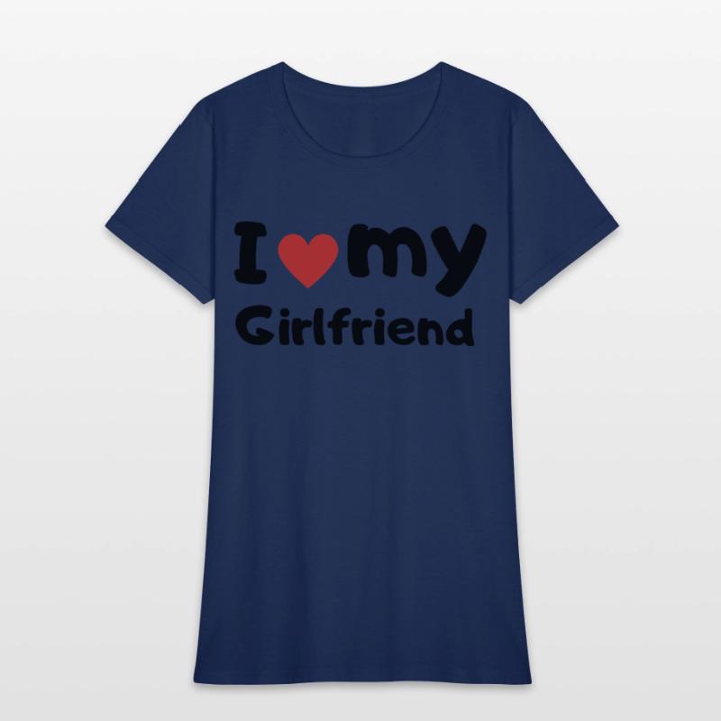 I Love My Girlfriend Tee: Affection, Devotion, Rom