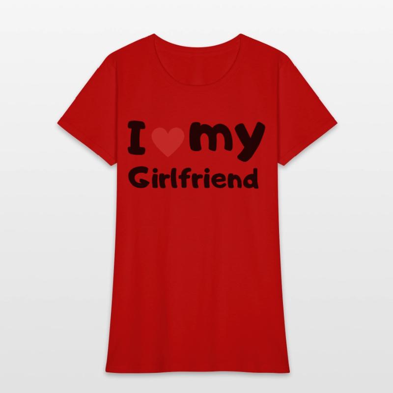 I Love My Girlfriend Tee: Affection, Devotion, Rom