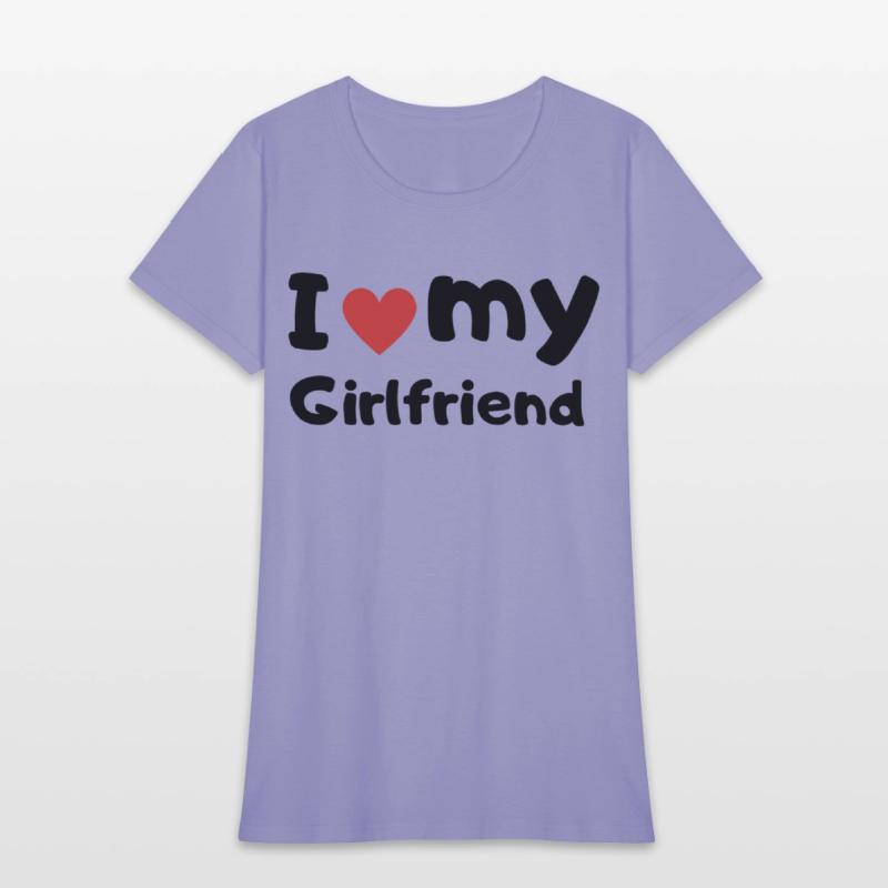 I Love My Girlfriend Tee: Affection, Devotion, Rom