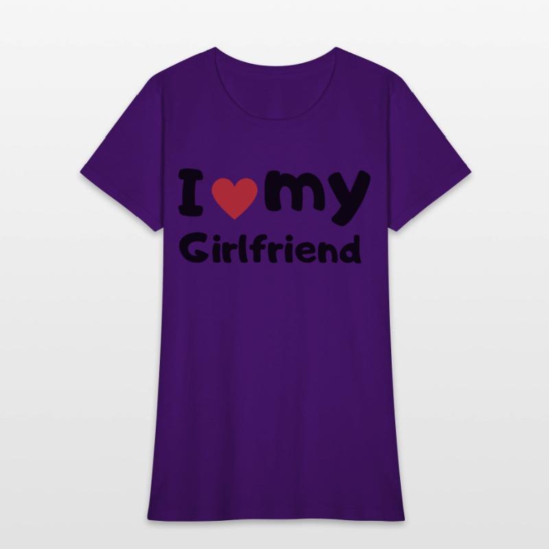 I Love My Girlfriend Tee: Affection, Devotion, Rom