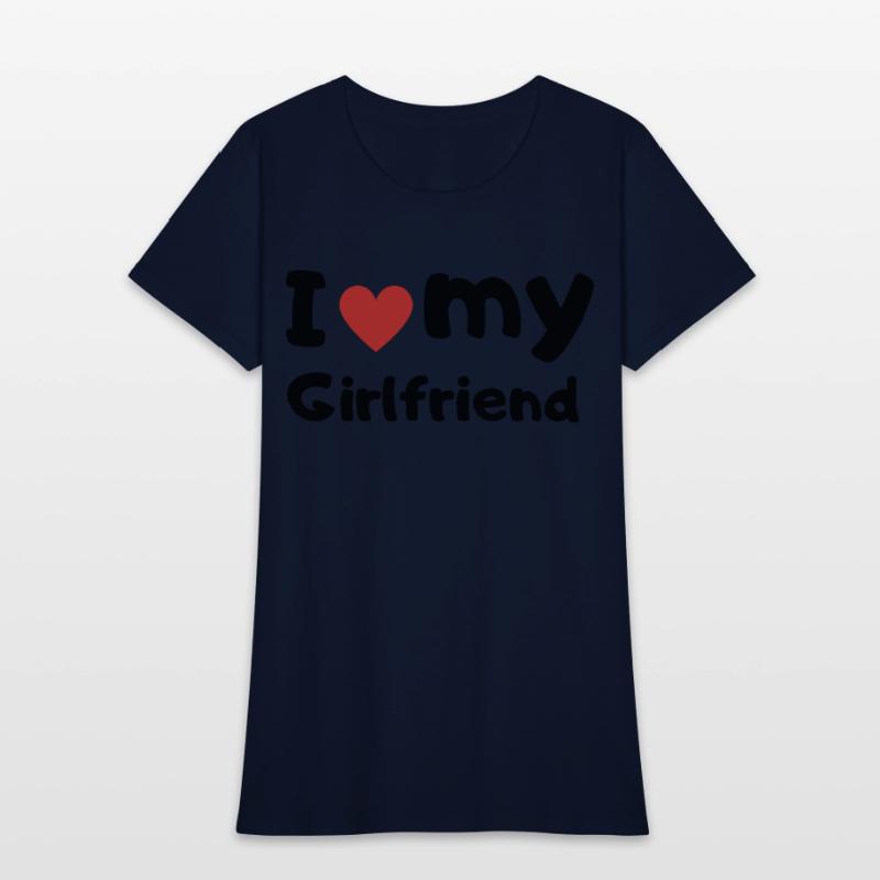I Love My Girlfriend Tee: Affection, Devotion, Rom